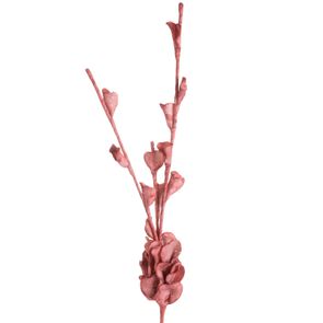 Dekoračný kvet 112 cm, zdobenie 55 cm ružová