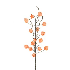 Dekoračný kvet 88 cm, zdobenie 40 cm oranžová