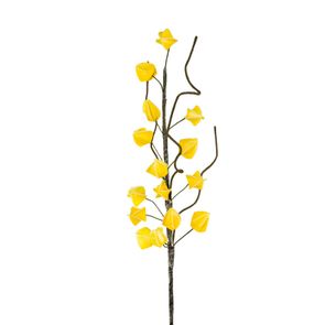 Dekoračný kvet 88 cm, zdobenie 40 cm žltá