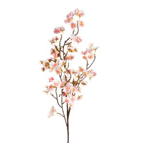Dekoračný kvet 105 cm, s kvetmi 50 cm ,priemer kvetu 3 cm biela