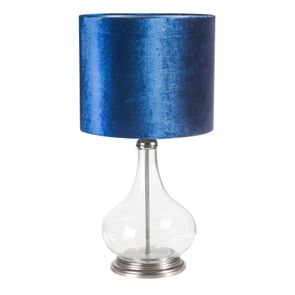 Dekoračná lampa KIM 32x61 cm námornícka modrá