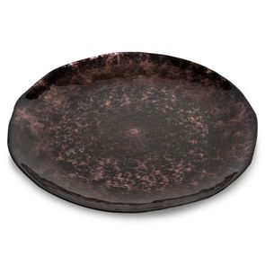 Ozdobný tanier PATI 31x2 CM hnedá
