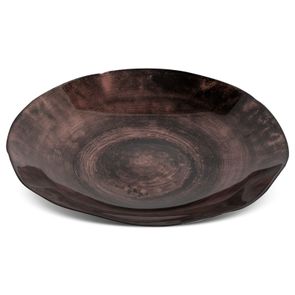 Ozdobný tanier PATI 38x7 CM hnedá