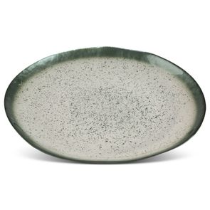 Dekoratívny tanier MONTE 30x30x2 zelená